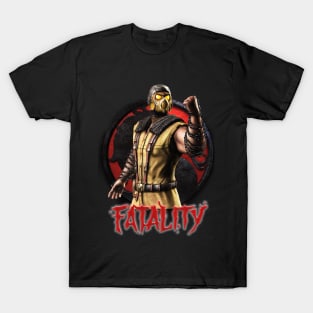 Team Scorpion Fatality Mortal Kombat Pro Kompetition T-Shirt